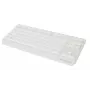 Tenkeyless herná klávesnica GENESIS Thor 230 TKL — USB, RF Wireless, Bluetooth, QWERTY, biela