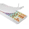 Tenkeyless herná klávesnica GENESIS Thor 230 TKL — USB, RF Wireless, Bluetooth, QWERTY, biela