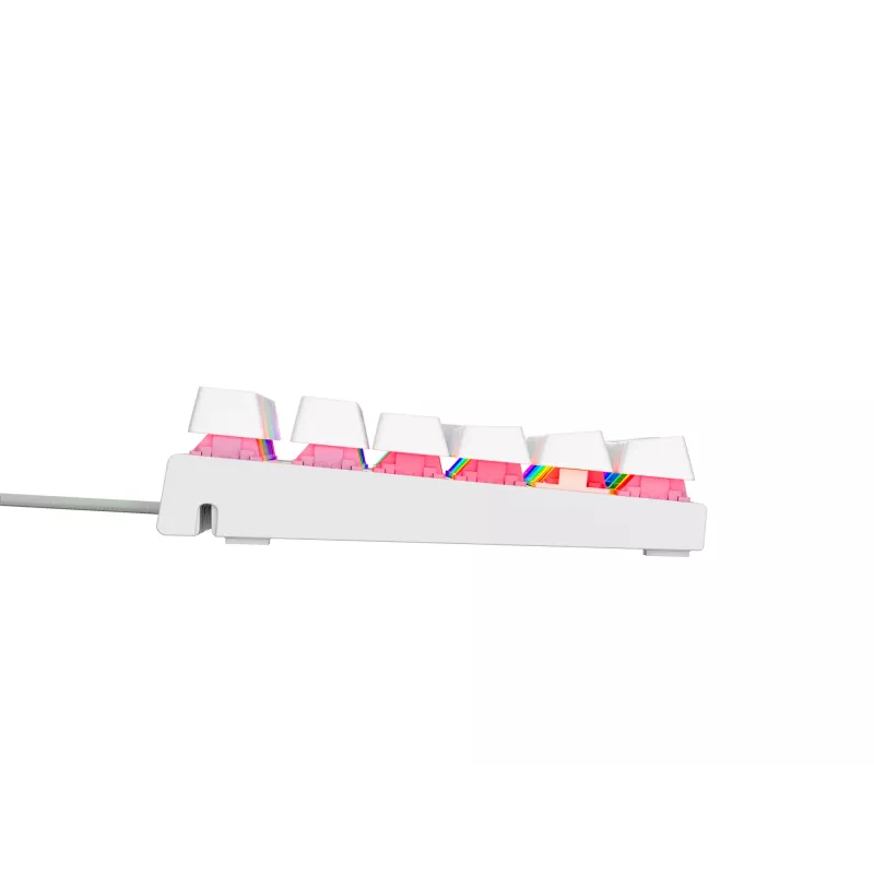 GENESIS Thor 303 TKL klávesnica Gaming USB QWERTY US International biela
