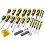 Ručná sada skrutkovačov STANLEY STHT0-62113 s krížovými, Robertson a Torx hrotmi, magnetickými hrotmi, ergonomickými rukoväťami
