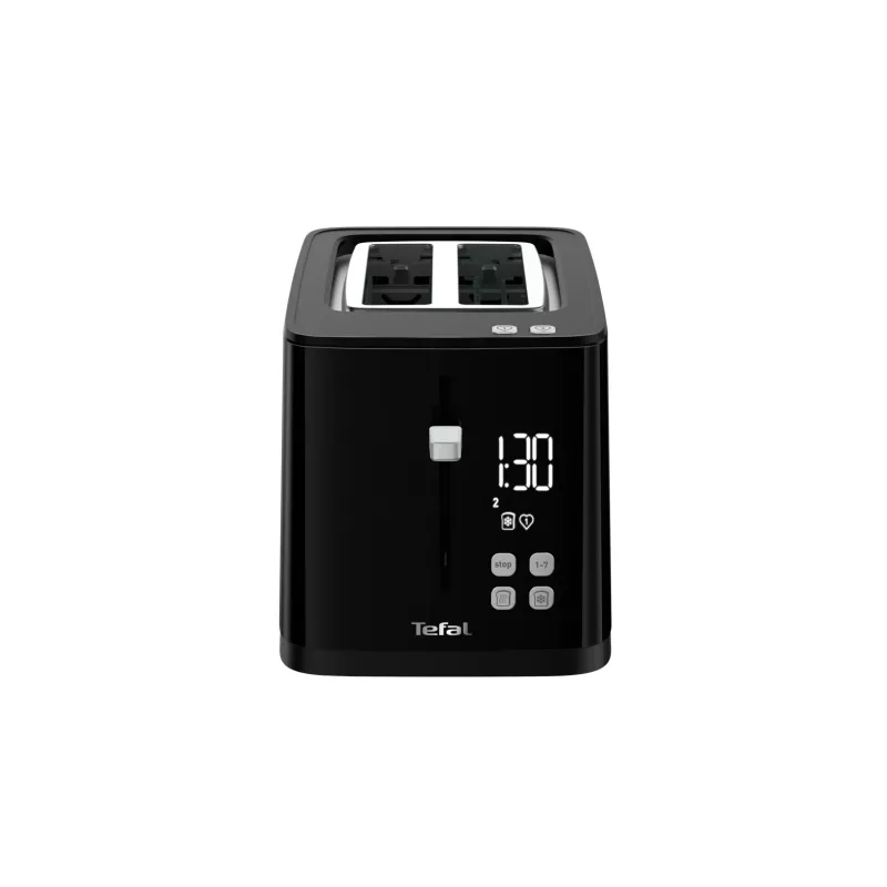 Hriankovač Tefal TT6408 — 2 plátky, 850 W, čierny