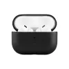 Ochranné puzdro z kože FIXED FIXLPM-999-BK pre slúchadlá s podporou MagSafe, čierne
