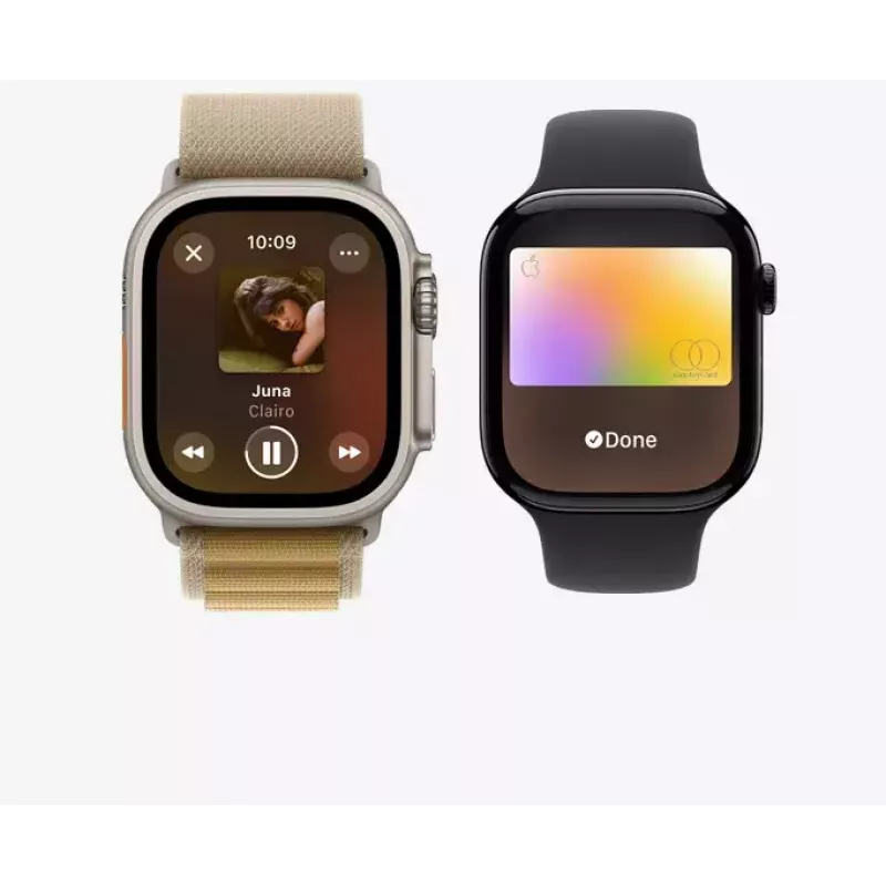 Smartwatch Apple Watch Ultra 2 GPS + Cellular 49 mm prírodné titánové puzdro s Tan Alpine Loop, Medium