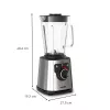 Tefal Perfectmix+ BL871D 1,5 L stolný mixér 1200 W nerez, sivý
