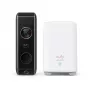 Eufy E8213 bezdrôtový video zvonček 2K s HomeBase, batériový, čierna/biela