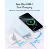Anker Zolo 10000mAh prenosná batéria, 30W ultrarýchle nabíjanie, integrovaný USB-C kábel, čierna