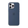 Apple silikónové puzdro s MagSafe pre iPhone 16 Pro Max denim