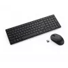 DELL KM555 tichá klávesnica myš v balení univerzálna RF Wireless + Bluetooth QWERTY US International čierna