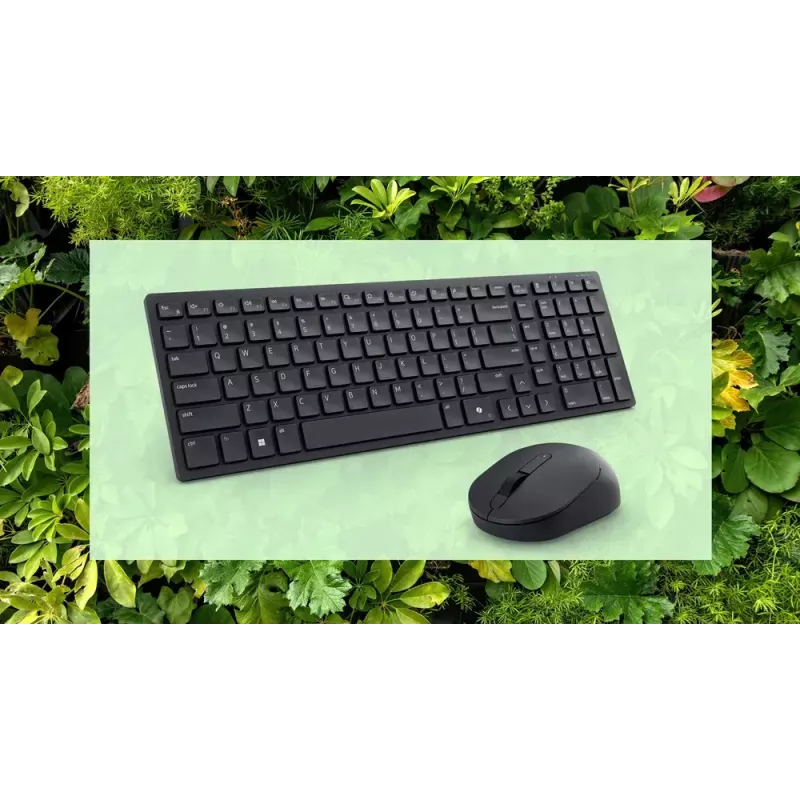 DELL KM555 tichá klávesnica myš v balení univerzálna RF Wireless + Bluetooth QWERTY US International čierna