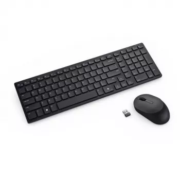 DELL Pro Compact Silent klávesnica a myš - KM555 - ruská (QWERTY)