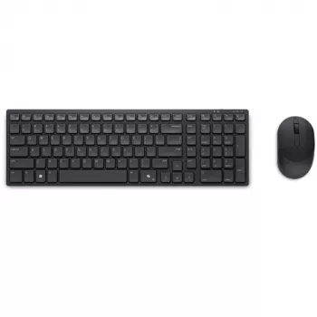 DELL Pro Compact Silent klávesnica a myš - KM555 - ukrajinská (QWERTY)