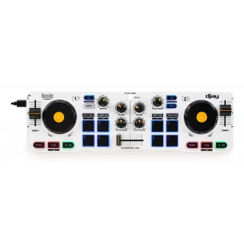 Hercules 4780921 DJ kontrolér 2 kanály čierna, biela, žltá