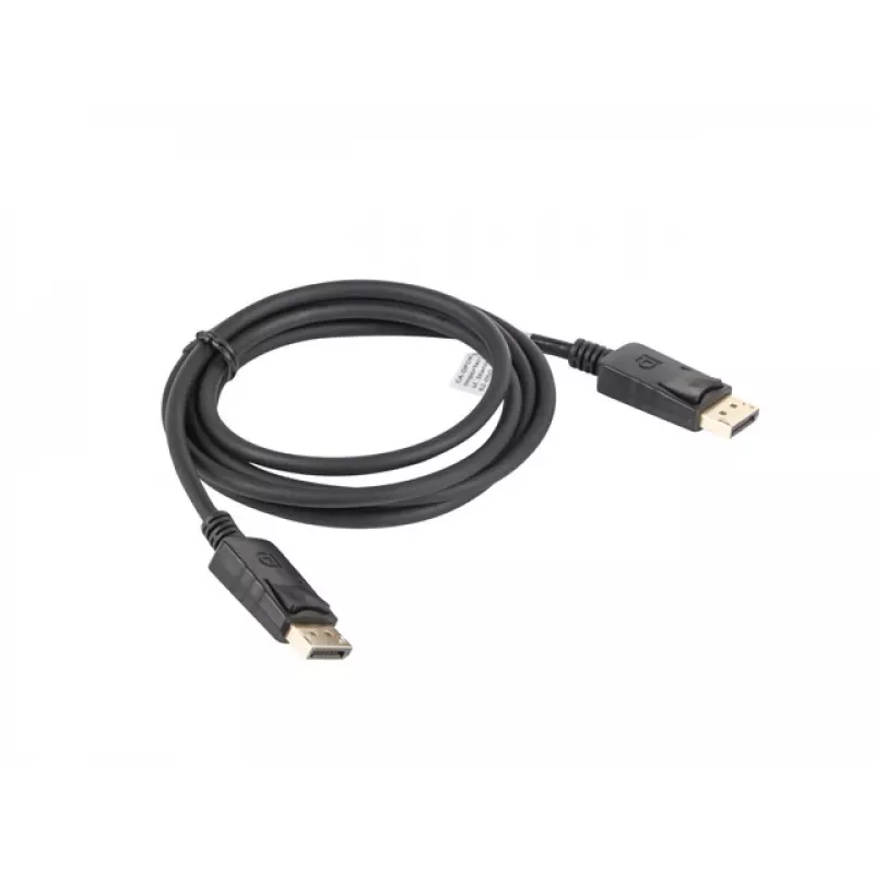 LANBERG DisplayPort M/M kábel 19 Pin V1.2 4k 1,8 m čierny