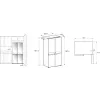 Whirlpool WQ9I FO2BX EF Side-by-Side chladnička voľne stojaca 592 L čierna