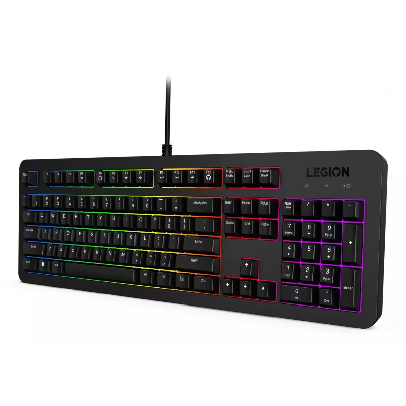 Lenovo GX31N91913 klávesnica myš vrátane Gaming USB US angličtina čierna