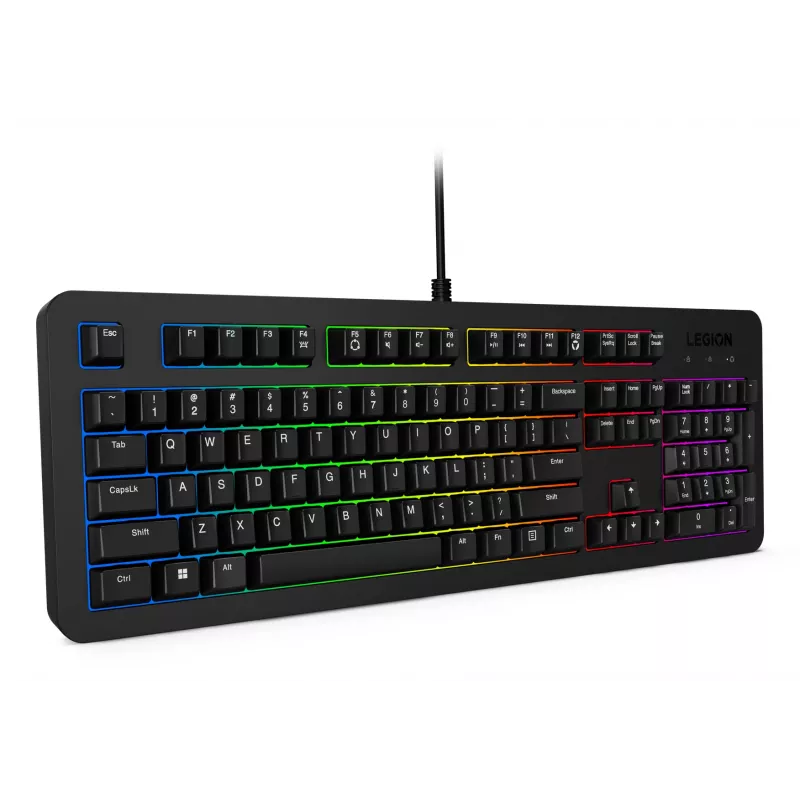 Lenovo GX31N91913 klávesnica myš vrátane Gaming USB US angličtina čierna