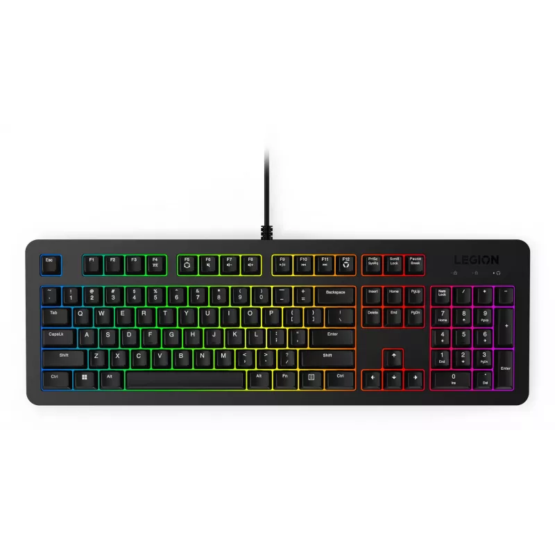 Lenovo GX31N91913 klávesnica myš vrátane Gaming USB US angličtina čierna