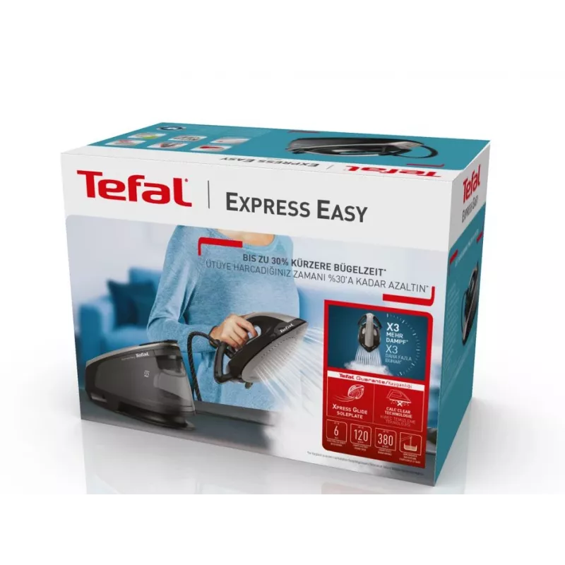 Tefal Express Easy SV6140 2200 W 1,7 L čierna, sivá