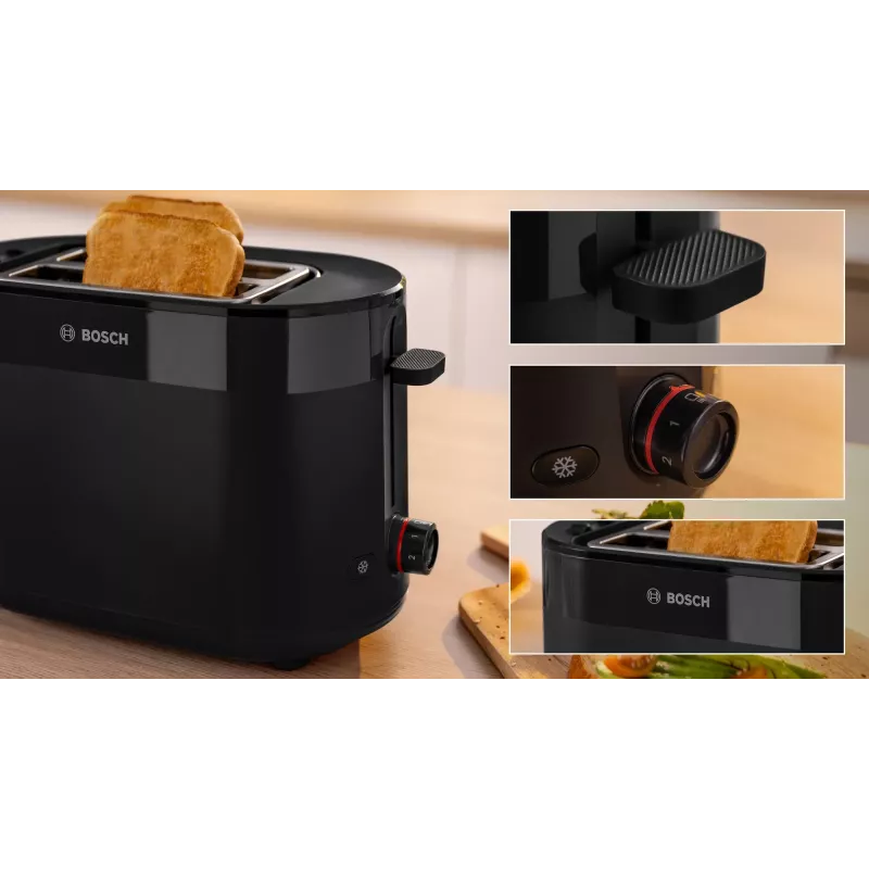 Bosch TAT2M123 hriankovač 6 2 plátky 950 W čierny