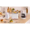 Bosch MyMoment TAT3M121 kompaktný hriankovač, 2 otvory, 950 W, biely