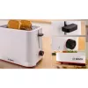 Bosch MyMoment TAT3M121 kompaktný hriankovač, 2 otvory, 950 W, biely