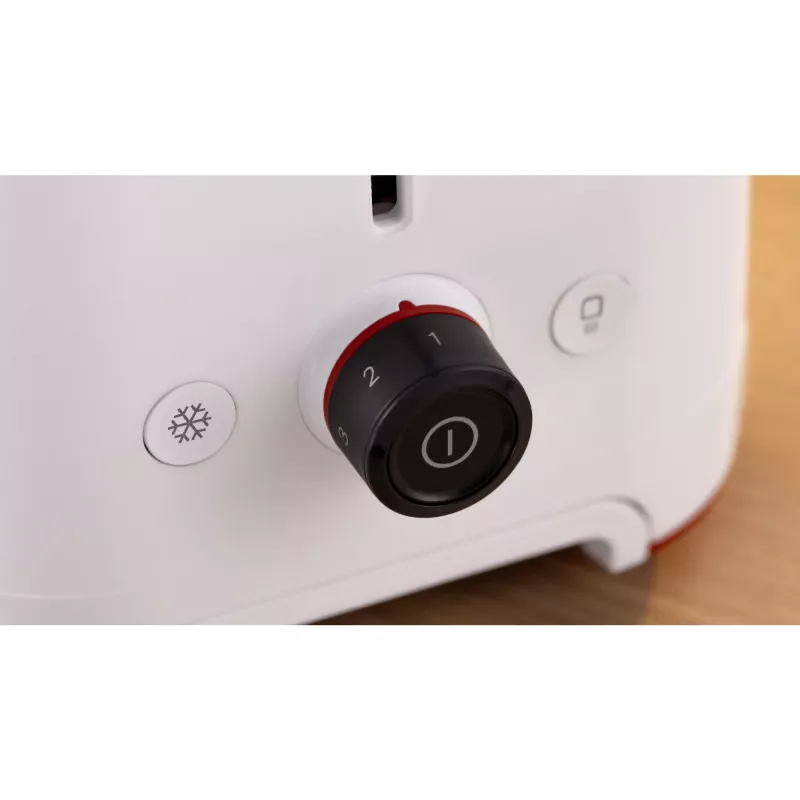 Bosch MyMoment TAT3M121 kompaktný hriankovač, 2 otvory, 950 W, biely