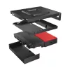 Lenovo ThinkSmart SmartDock Wired USB 3.2 Gen 2 (3.1 Gen 2) Type-C čierny