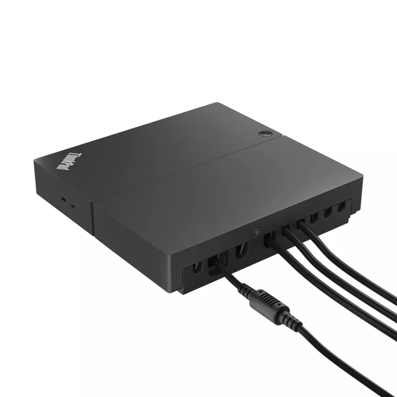 Lenovo ThinkSmart SmartDock Wired USB 3.2 Gen 2 (3.1 Gen 2) Type-C čierny