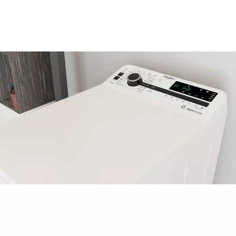Whirlpool TDLRB 7232BS EU práčka s horným plnením 7 kg 1151 ot/min biela