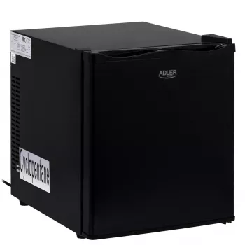 Termoelektrická chladnička Adler AD 8089 28 L — prenosná čierna, 65 W, 35 dB, LED svetlo