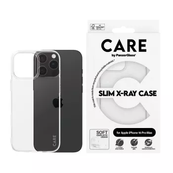 PanzerGlass CARE™ by ® X-Ray puzdro iPhone 16 Pro Max, puzdro, Apple, Apple - iPhone 16 Pro Max, transparentné