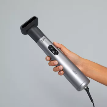 Teplovzdušná kefa BRAUN AS 4.3 čierna strieborná — 1000 W, 2,2 m kábel