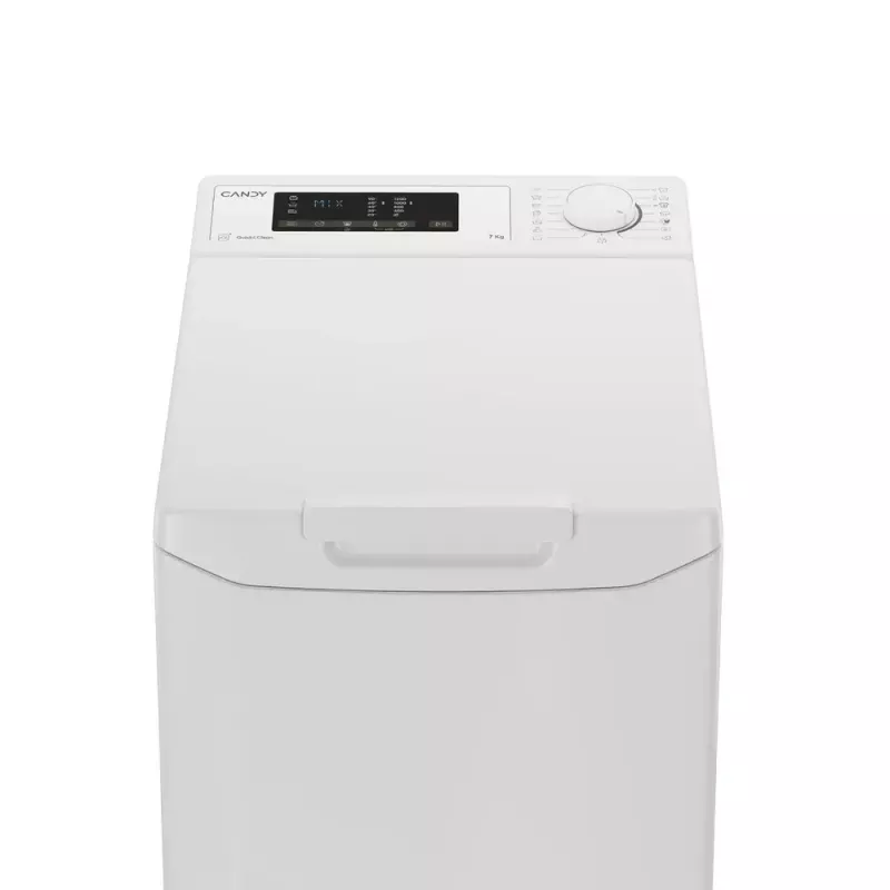 Práčka CANDY TCA273D3-S vrchná 7 kg, 1200 ot/min, energetická trieda C, biela