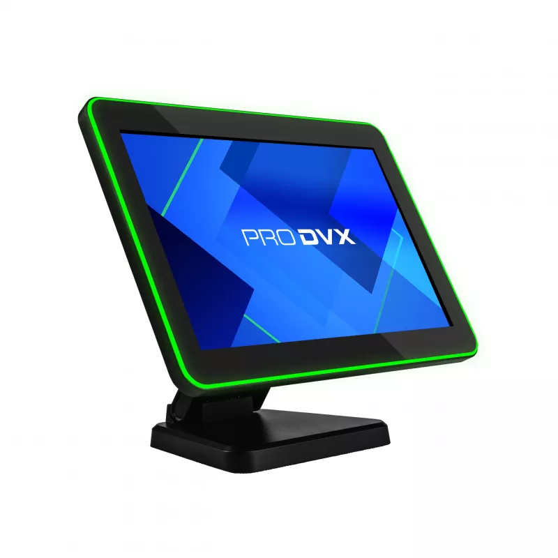 ProDVX APPC-10SLBe panelový počítač, 25,6 cm (10,1-palcový) dotykový displej, 1280 x 800, 500 cd/m², 4 GB, Android 11 s Google Mobile Services, VESA 75x75, čierny