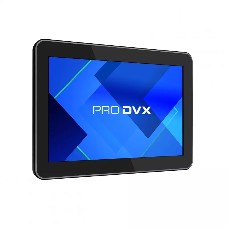 ProDVX APPC-10SLBe panelový počítač, 25,6 cm (10,1-palcový) dotykový displej, 1280 x 800, 500 cd/m², 4 GB, Android 11 s Google Mobile Services, VESA 75x75, čierny