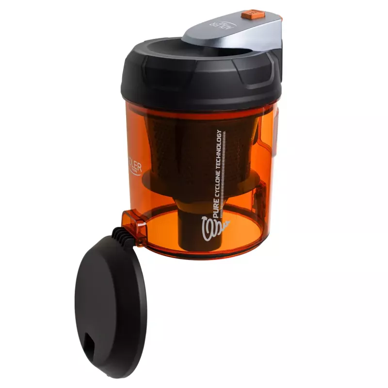 Vysávač bez vrecka Adler AD 7065 — 700 W, 1,6 l nádoba na prach, HEPA, rádius 9 m, čierna/červená