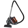 Vysávač bez vrecka Adler AD 7065 — 700 W, 1,6 l nádoba na prach, HEPA, rádius 9 m, čierna/červená