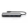 DIGITUS USB-C dokovacia stanica, 7-portová - HDMI / 2x USB-A 3.2 Gen 2 / GbE / SD / MicroSD - 100W USB Power Delivery