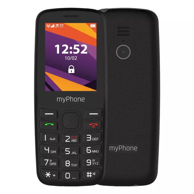Mobilný telefón MYPHONE 6410 LTE | 2,4 palca TFT | čierny