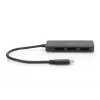 Digitus DS-45334 3-portový MST video hub, USB-C na 3x DisplayPort, čierny