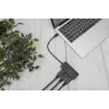 Digitus DS-45334 3-portový MST video hub, USB-C na 3x DisplayPort, čierny