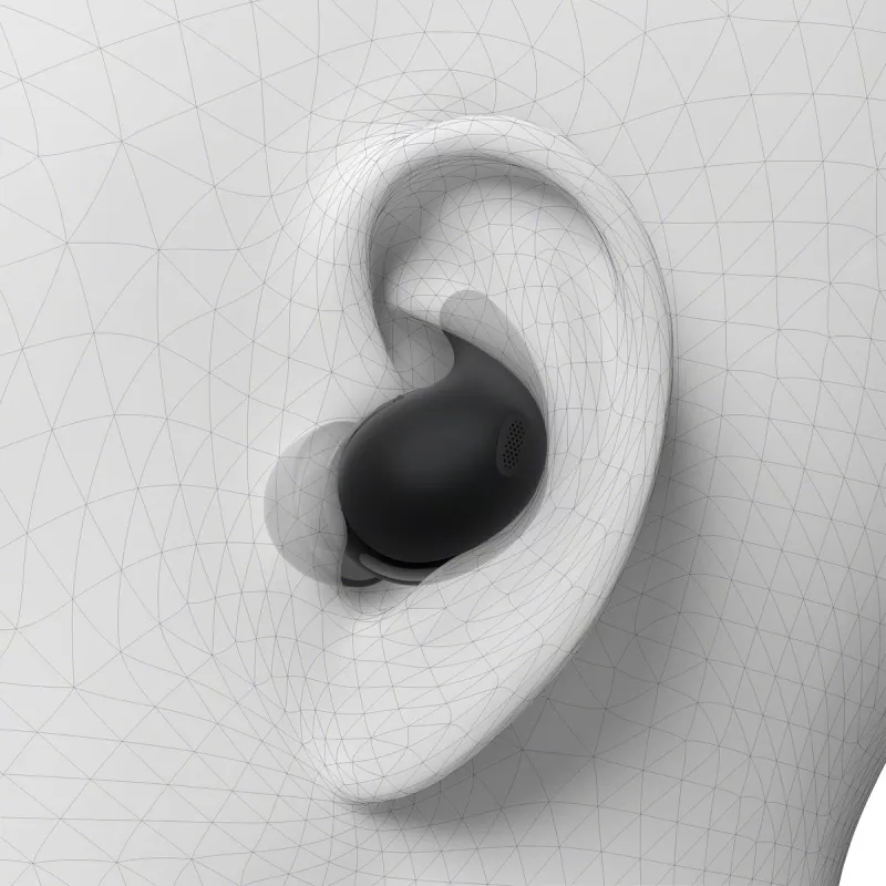 Bezdrôtové In-Ear slúchadlá Sony LinkBuds Fit WFLS910NB — Bluetooth, 20–20000 Hz, dosah 10 m, 75 g, čierne