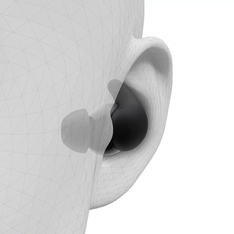 Bezdrôtové In-Ear slúchadlá Sony LinkBuds Fit WFLS910NB — Bluetooth, 20–20000 Hz, dosah 10 m, 75 g, čierne