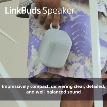 Prenosný Bluetooth reproduktor Sony SRS-LS1 čierny – vodotesný, kompaktný dizajn