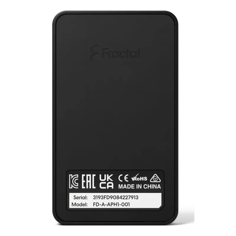Fractal Design FD-A-APH1-001 4-pinový ovládač ventilátorov, čierny