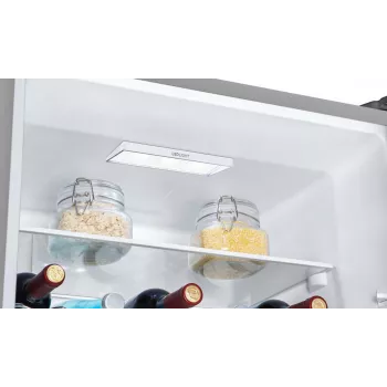 Gorenje chladnička s mrazničkou N619EAXL4 SI, 304 L, No Frost (chladiaca časť), SN-N, 6 kg/24h, E, sivá