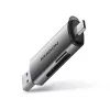 Axagon CRE-SAC SuperSpeed USB-C+USB-A čítačka kariet 5 Gbit/s