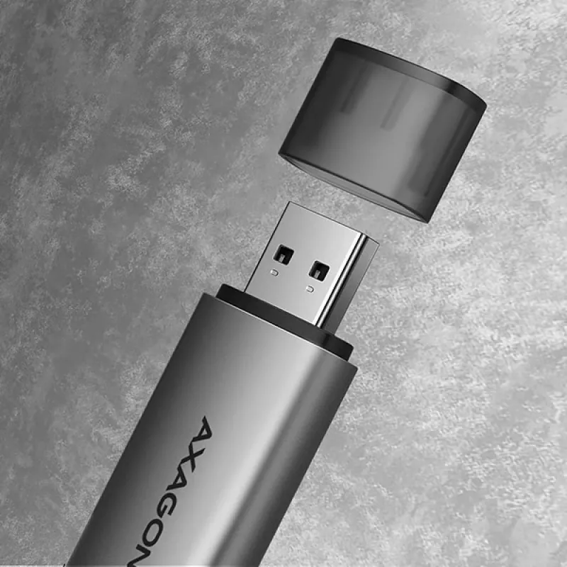 Axagon CRE-SAC SuperSpeed USB-C+USB-A čítačka kariet 5 Gbit/s