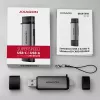 Axagon CRE-SAC SuperSpeed USB-C+USB-A čítačka kariet 5 Gbit/s