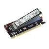 Axagon PCEM2-S PCIe x16 - M.2 NVMe M-Key adaptér slotu, s pasívnym hliníkovým chladičom